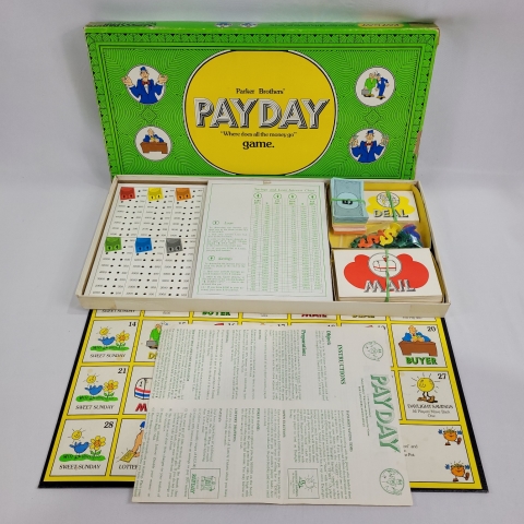 Payday Vintage 1974 Board Game by Parker Brothers C6